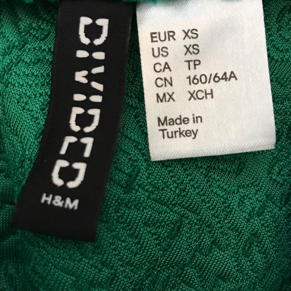 H&M Mini Skirt green - Picture 5 of 5